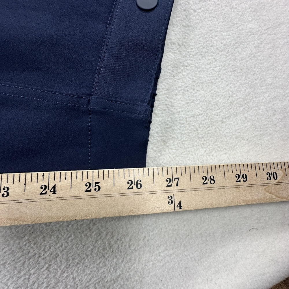 Athleta Pants Womens 14 Petite Navy Endless High Rise Cargo Pull On Stretch - Picture 12 of 13